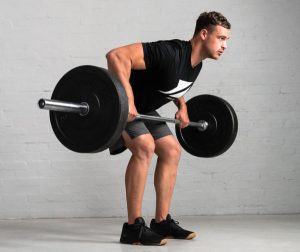 DVSN Men's Icon Tee Black - Bent-over Row