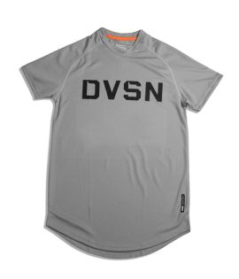 DELTA Tee. Ultimate Gym Shirt [ Grey - Bold Logo ]
