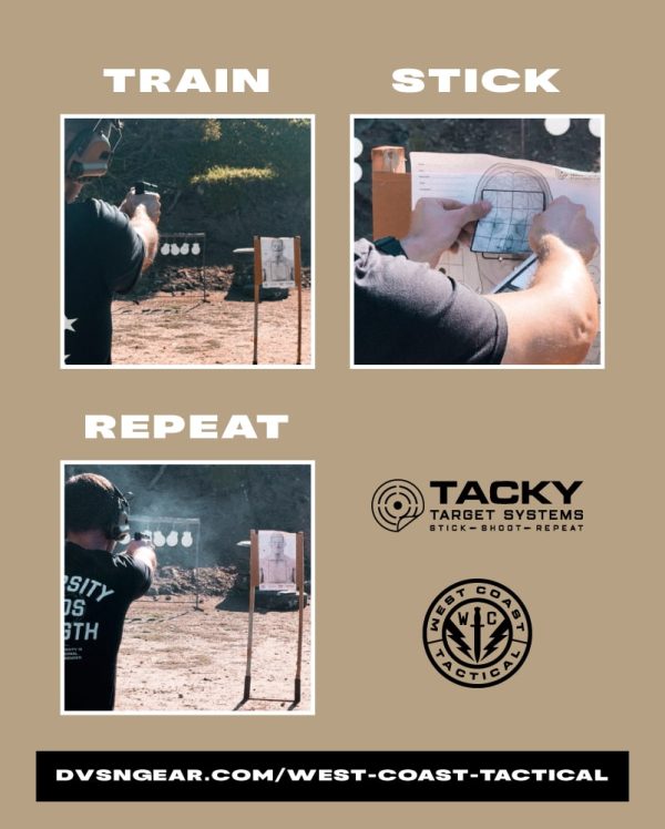 dvsn tacky target zombie target self adhesive target for training west coast tactical